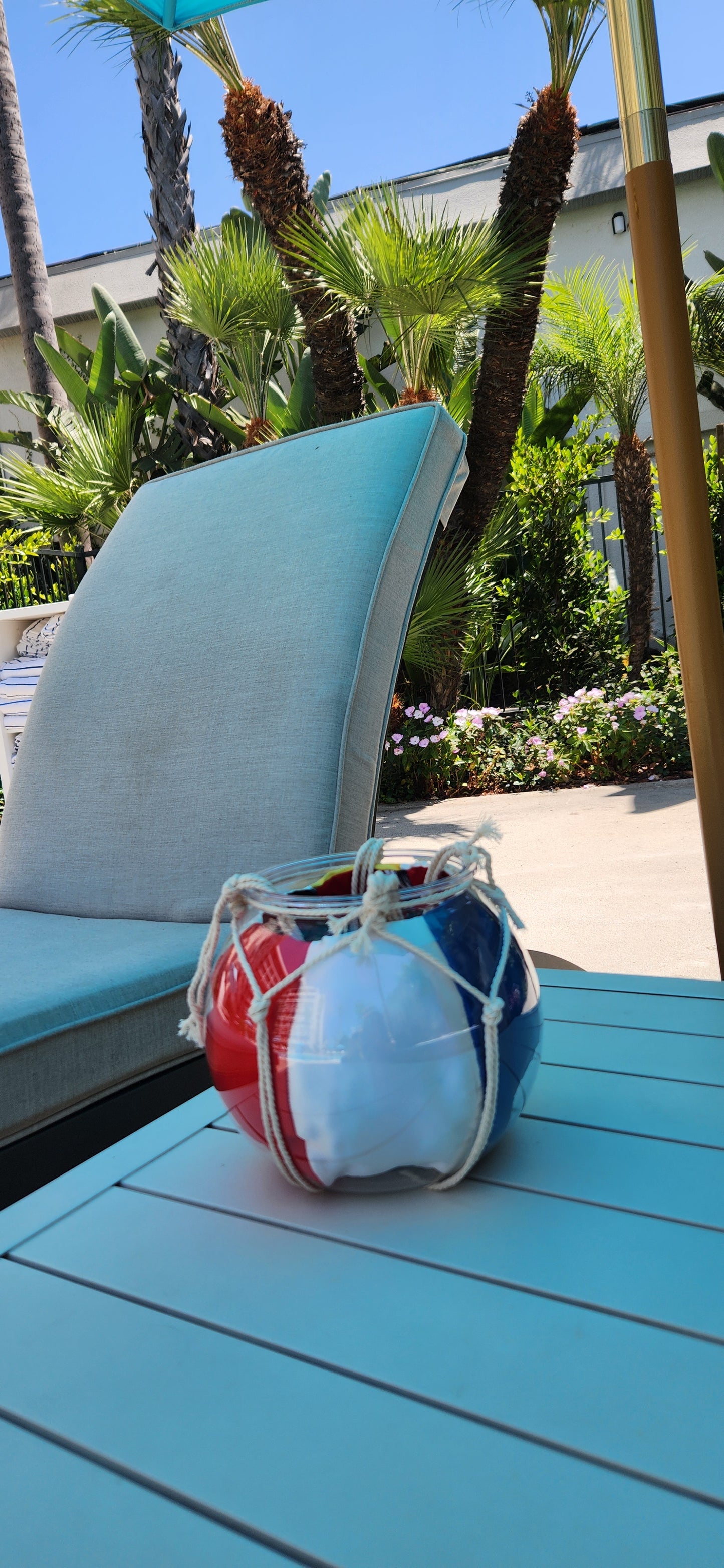 Beachy Beach Ball Purse