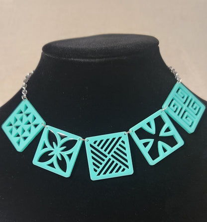 Tiki Tapa Necklace